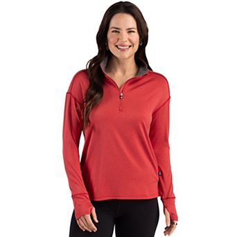Cutter & Buck Forge Epic Confidence Recycled Womens Quarter Zip