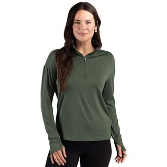 Cutter & Buck Forge Epic Confidence Recycled Womens Quarter Zip