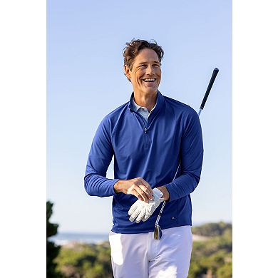 Cutter & Buck Prospect Epic Confidence Recycled Textured Stretch Mens Quarter Zip