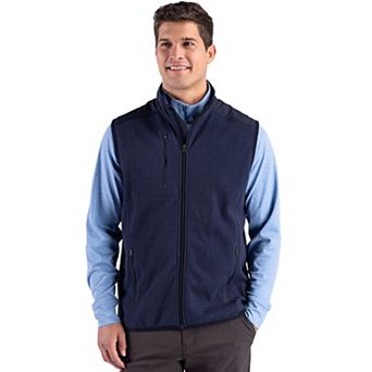 Cutter & Buck Hunts Point Epic Comfort Recycled Mens Fleece Vest