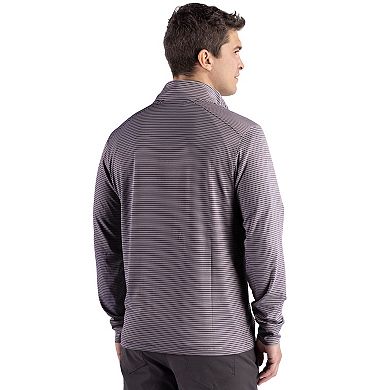 Cutter & Buck Forge Epic Confidence Recycled Double Stripe Mens Quarter Zip