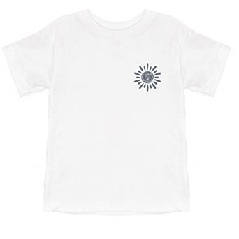 Fun In The Sun Summer Front And Back Design - Toddler Short Sleeve Graphic T-Shirt