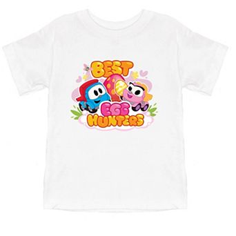 Leo the Truck Best Egg Hunters - Toddler Short Sleeve Graphic T-Shirt