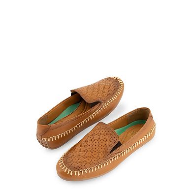 Andrea Women's Classic comfort Leather Loafers 94763-3888063