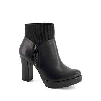 Andrea Women's Heeled Loafer Boots 84971-3593400