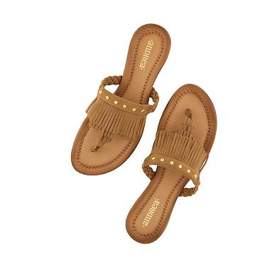 Andrea Women's Flat Thong Sandals 95938-3907849
