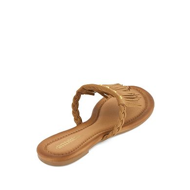 Andrea Women's Flat Thong Sandals 95938-3907849