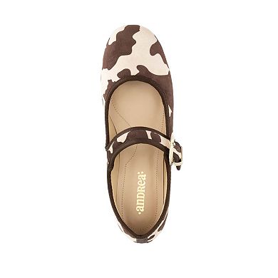 Andrea Women's Animal Print Mary Janes 90814-3824467