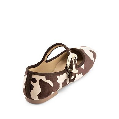 Andrea Women's Animal Print Mary Janes 90814-3824467