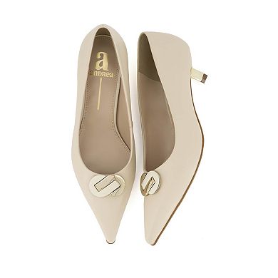 Andrea Women's Classic Kitten Heel Pumps 94971-3890387