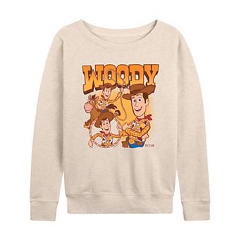 Women's Disney / Pixar's Toy Story Woody French Terry Long Sleeve Tee
