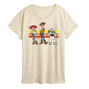 Women's Disney / Pixar's Toy Story Jessie, Woody & Buzz Lightyear Graphic Tee