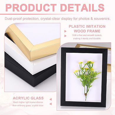 Shadow Box Display Frame, 2cm Deep Photo Shadow Box 1Pc