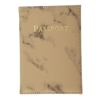 Marble Pattern Passport Holder 1 pc