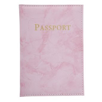 Marble Pattern Passport Holder 1 pc