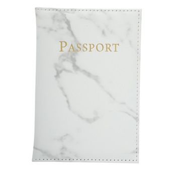 Marble Pattern Passport Holder 1 pc