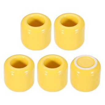 Ceramic Chime Candle Holders, Small Ceramic Candle Holders 5 pc