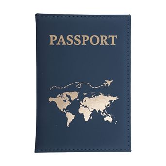 Map Plain Weave Passport Holder for Organization 1 pc