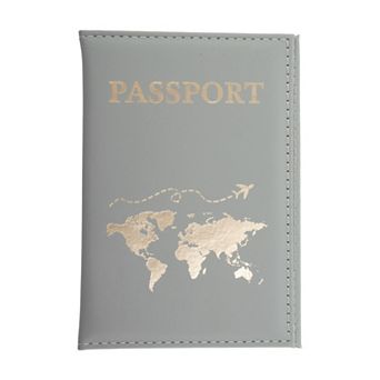 Map Plain Weave Passport Holder for Organization 1 pc