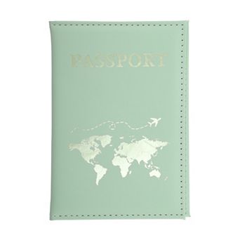 Map Plain Weave Passport Holder for Organization 1 pc