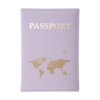 Map Plain Weave Passport Holder for Organization 1 pc
