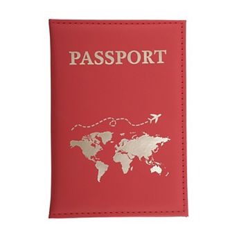 Map Plain Weave Passport Holder for Organization 1 pc