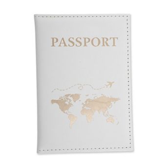 Map Plain Weave Passport Holder for Organization 1 pc