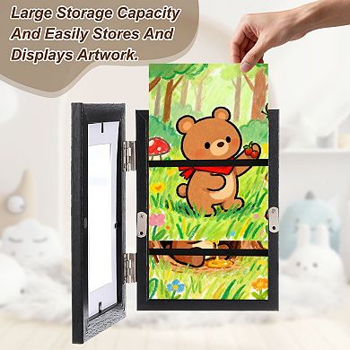 Art Frames Front Opening, 8.5 x 11" Artwork Display Storage Frame 1Pc