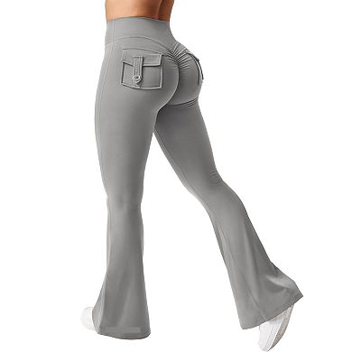 Women's Yoga Pants High Waist Bell-Bottoms