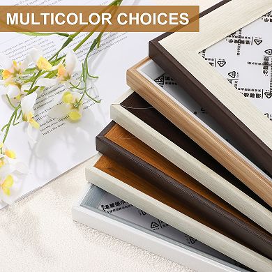 12.6x9.2 Inch Resin Rectangle Photo Frame, Tabletop Display for Decor 1Pc