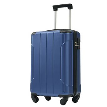 KWPZQEB Lightweight ABS Hardshell Luggage, TSA Lock