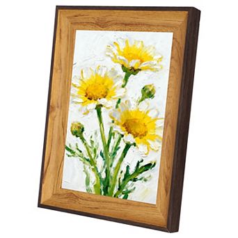 Rectangle Resin Photo Frame, Tabletop Display for Pictures Certificates Home Office Decor 1 pc