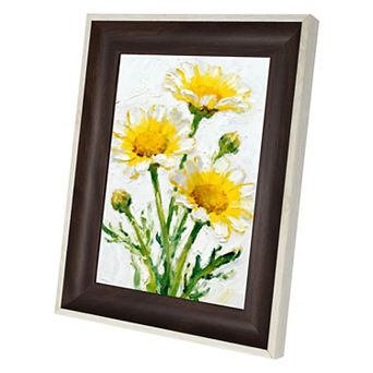Rectangle Resin Photo Frame, Tabletop Display for Pictures Certificates Home Office Decor 1 pc