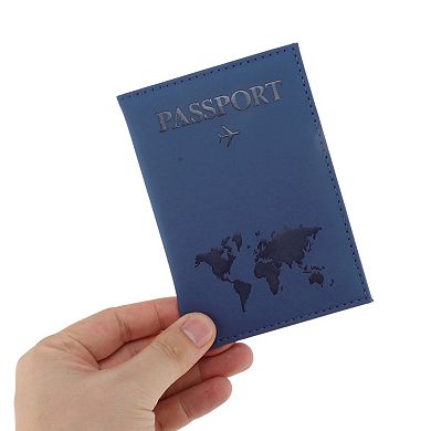 Plain Weave Passport Holder for Travel and Organization - 1 Pc