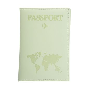 Plain Weave Passport Holder for Travel and Organization - 1 pc