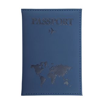 Plain Weave Passport Holder for Travel and Organization - 1 pc