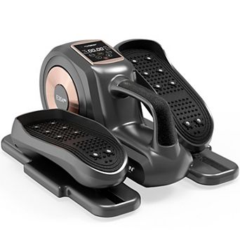 HARISON Portable Under Desk Elliptical Machine with LCD Display and Bluetooth (HRK-E304)