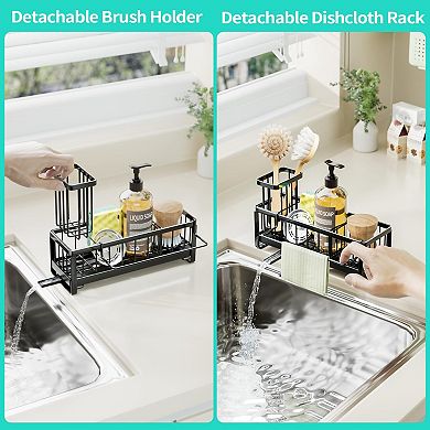 Sponge Holder Kitchen Sink Caddy Countertop