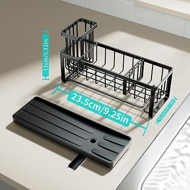 Sponge Holder Kitchen Sink Caddy Countertop