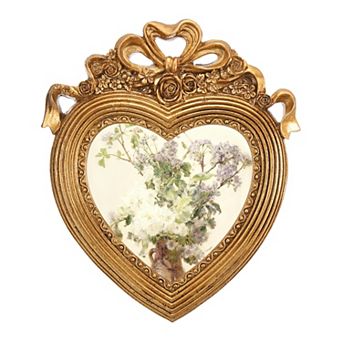 1 pc Heart Shape Carved Resin Photo Frame 6X8 / 8X10