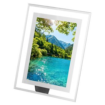 Glass Photo Frame, Vertical or Horizontal Picture Frame 1 pc