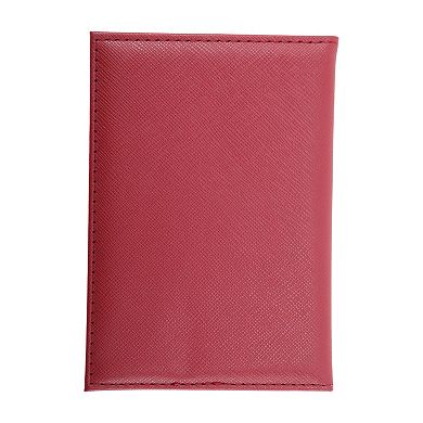 1Pc Letter Design Passport Holder for Secure and Organized Travel