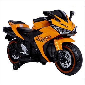 KWPZQEB Kids Motorcycle Ride for Kids 3-8 Years Boys Girls, Training Wheels