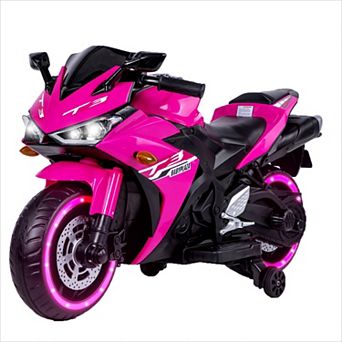 KWPZQEB Kids Motorcycle Ride for Kids 3-8 Years Boys Girls, Training Wheels