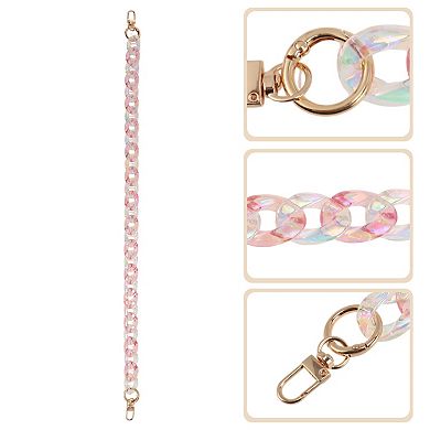 1Pc Colorful Fishbone Handbag Chain Strap 23.62"