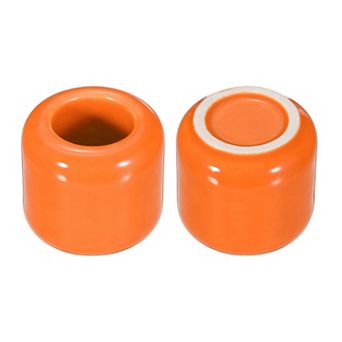 Ceramic Chime Candle Holders, Small Ceramic Candle Holders 2 pc