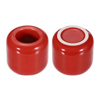 Ceramic Chime Candle Holders, Small Ceramic Candle Holders 2 pc