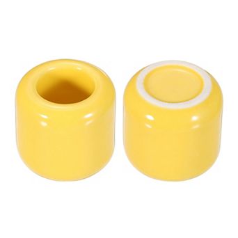 Ceramic Chime Candle Holders, Small Ceramic Candle Holders 2 pc