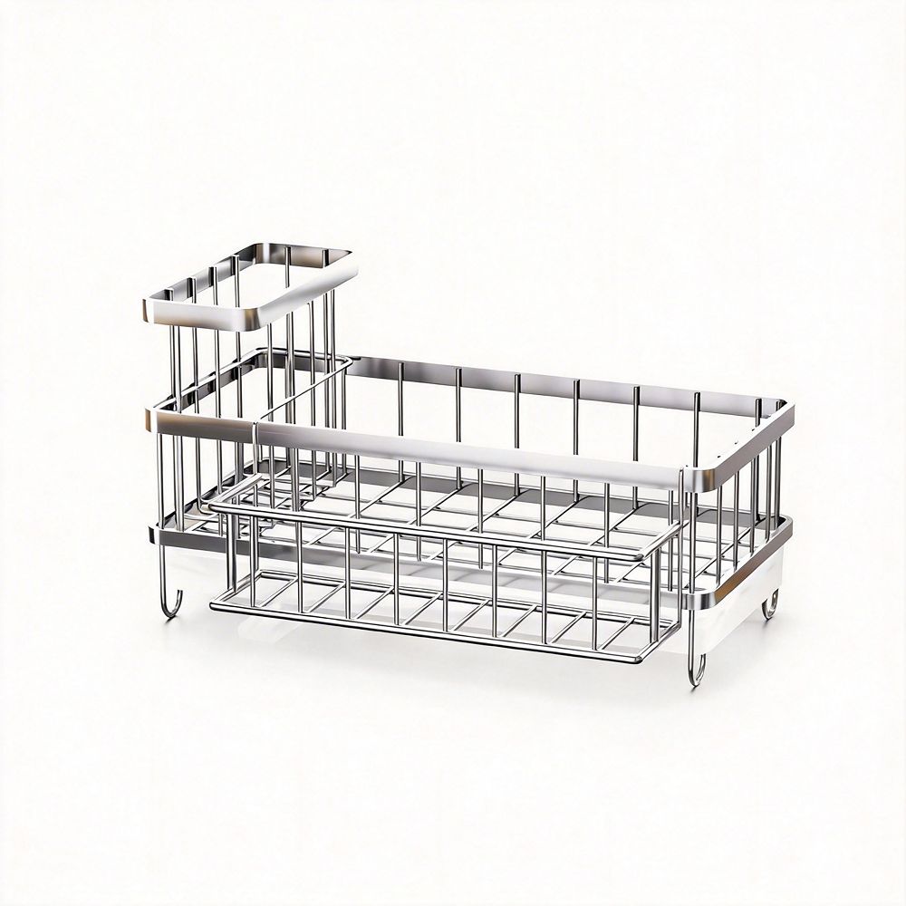 Sponge Holder Kitchen Sink Countertop Storage