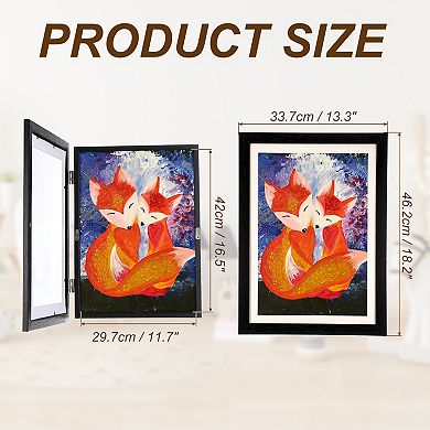 Art Frames Front Opening, Artwork Display Storage Frame 1Pc